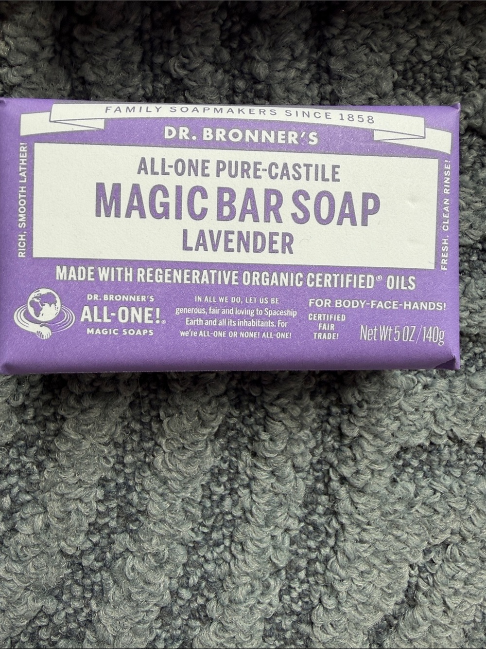 Dr. Bronner’s Lavender Magic Bar Soap